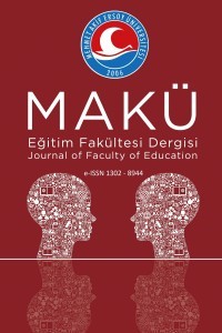 Mehmet Akif Ersoy University Journal of  Education Faculty