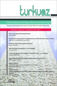 Turkuaz Uluslararası Türk Dünyası Bilimsel Araştırmalar Dergisi