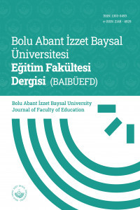 Abant İzzet Baysal Üniversitesi Eğitim Fakültesi Dergisi
