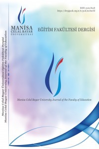 Manisa Celal Bayar Üniversitesi Eğitim Fakültesi Dergisi