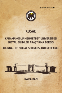 Karamanoğlu Mehmetbey Üniversitesi  Sosyal Bilimler Araştırma Dergisi