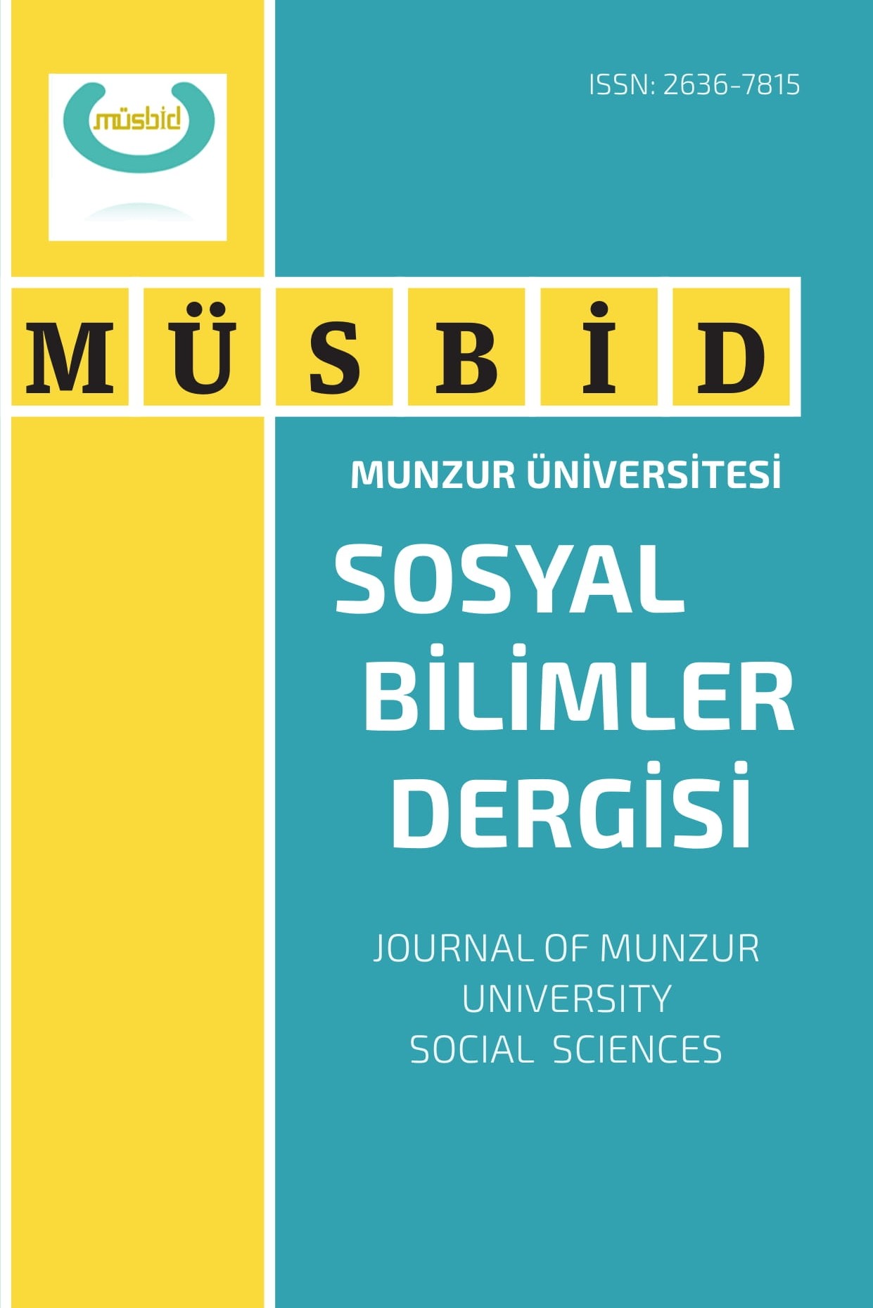 Munzur Üniversitesi Sosyal Bilimler Dergisi
