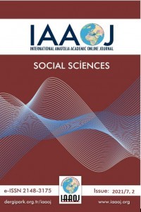 International Anatolia Academic Online Journal Social Sciences Journal