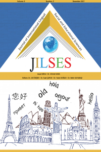 The Journal of International Lingual Social and Educational Sciences